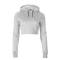 Women Hooded Crop Pullover Solid Long Sleeves Casual Comfort Manufacturers, Suppliers, Exporters, Importers in San Diego