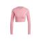Women Long Sleeve Fitted Crop Top Knitted Solid Round Neck Casual Top for Everyday Wear Manufacturers, Suppliers, Exporters, Importers in San Diego