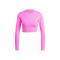 Women Long Sleeve Fitted Crop Top Knitted Solid Round Neck Casual Top for Everyday Wear Manufacturers, Suppliers, Exporters, Importers in San Diego